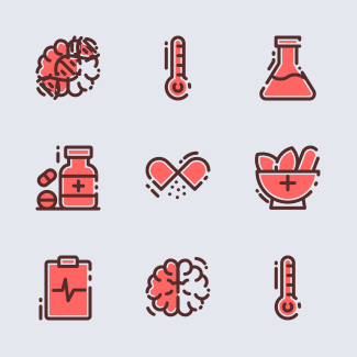 Medical icons pack