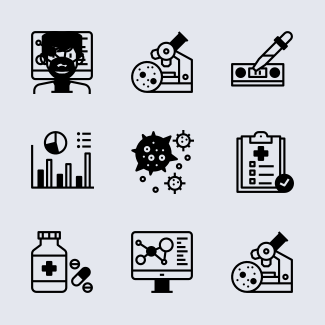 Infectious Pandemics icons pack