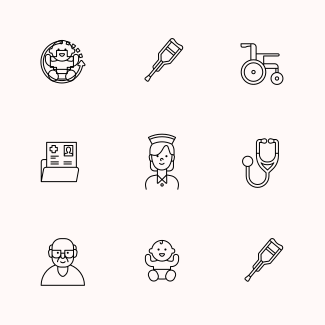 Medical Line - Healtcare value icons pack