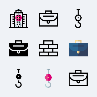 Architecture icons pack