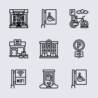 Public Services icons pack