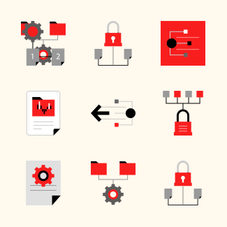 Data Organization icons pack
