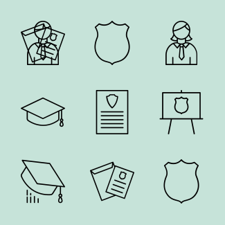 Graduation icons pack