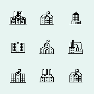 Basic building icons pack