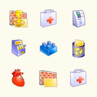Plastic XP icons pack