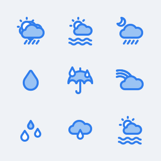Weather icons pack