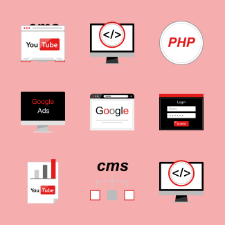 Development Web icons pack