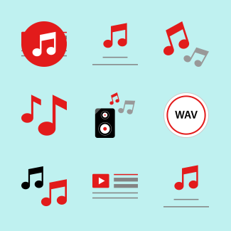 Music and Sound icons pack
