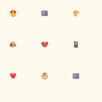 Shrunk Pidgin Smilies icons pack