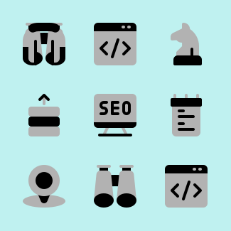 Marketing and SEO icons pack