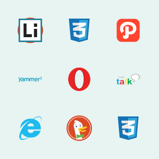 Social Media & Logos I Flat Colorful icons pack