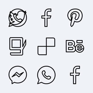 Social Icons icons pack