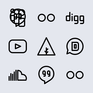 Social Media icons pack