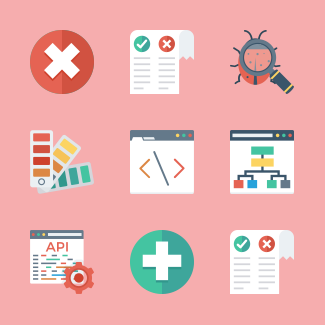 Web Design Development & UI icons pack