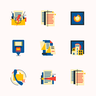 Constructivism for the bank icons pack