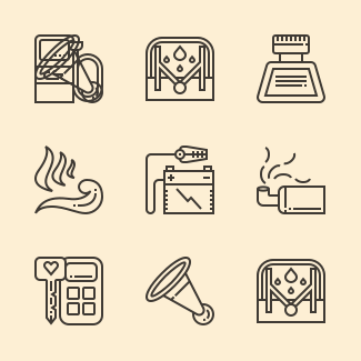 Car Accessories icons pack