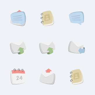 Komiko icons pack
