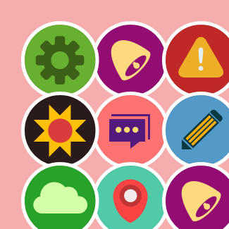 Krispicons- Modern Flat Icons Freebie icons pack