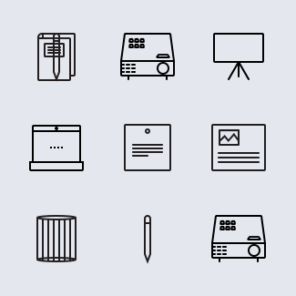 Office Workers icons pack