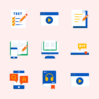 Online Learning Vol.1 icons pack