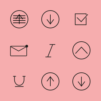 Dashboard (Line Style) icons pack