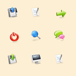 Web Application Icons Set icons pack