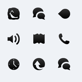 Wireframe mono icons icons pack