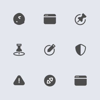 Interface Solid icons pack