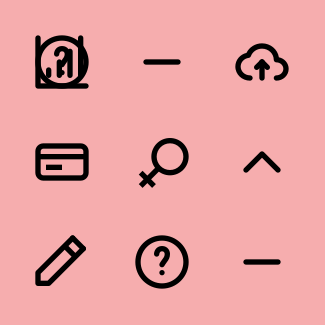 Outline Essentials Set icons pack
