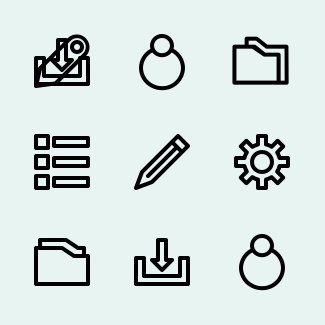 User Interface (Line) icons pack