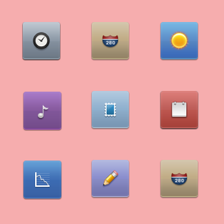 Austerity icons pack