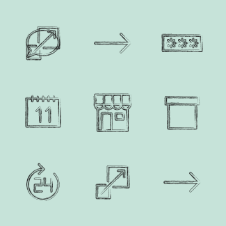 Social & Productivity icons pack