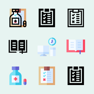 Morning Routine icons pack