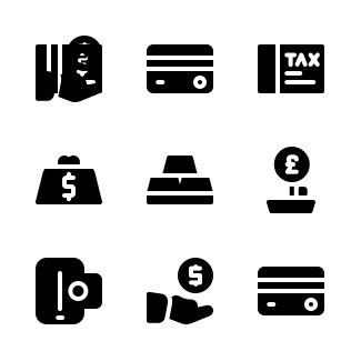 Money and Financial icons pack