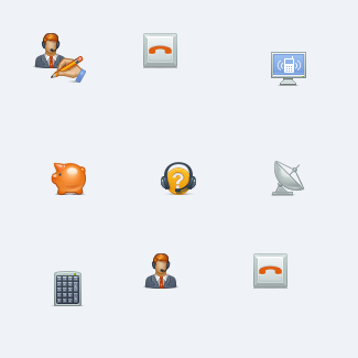 Comfi Telecom icons pack