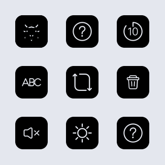 Application Mobile Camera icons pack