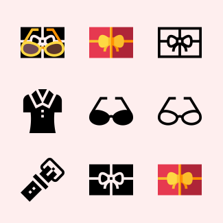 Luxury Shop icons pack