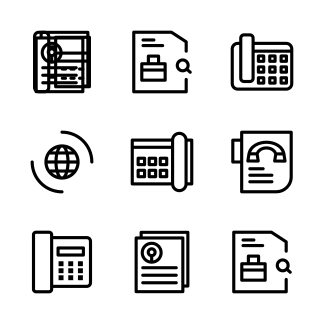 Business And Finance icons pack