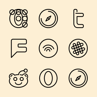 Social Media icons pack