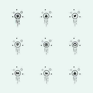 Fantasy Social icons pack