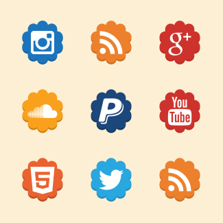 Free Social Media Icons icons pack