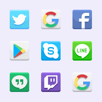 Social Media icons pack