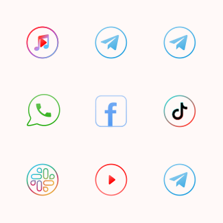 Internet 2020 icons pack