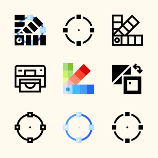 Graphic Designer icons pack