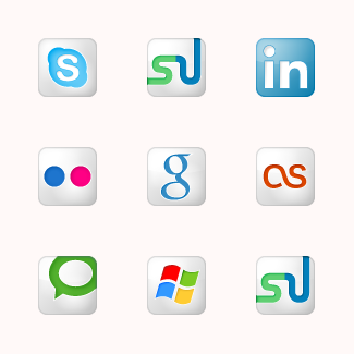 YOOicons Social Bookmarks icons pack