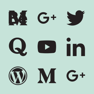 Pinpoint - Social icons pack