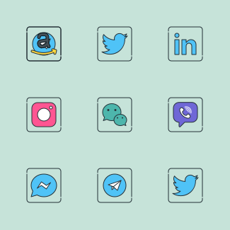 Social Media icons pack