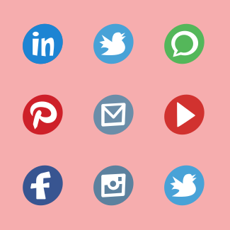 Comic Social Network icons pack