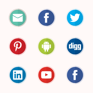 Ultimate Social icons pack