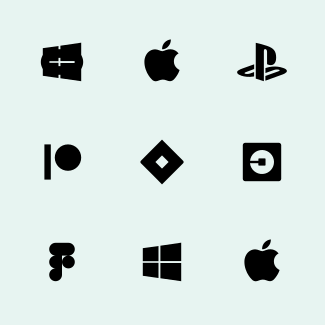 Vector Brand Logos icons pack